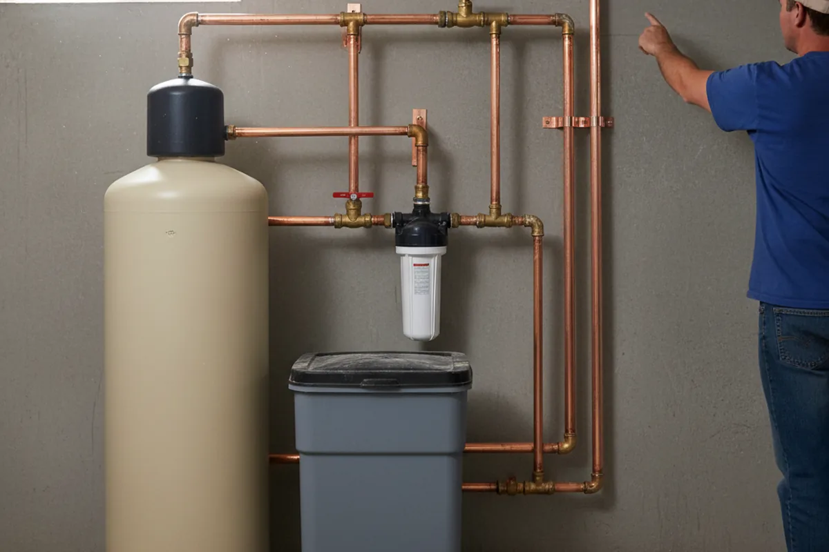 Whole-house water treatment system installed in Ronda